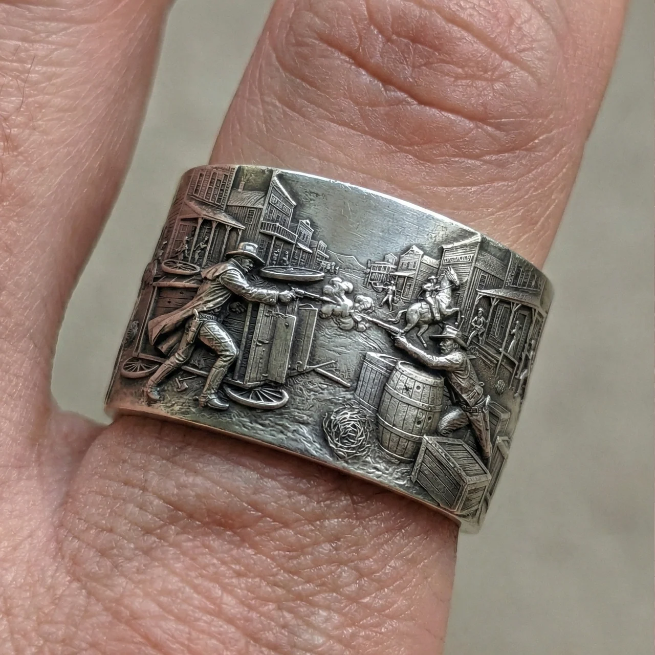 Raw Brutalism in Sterling Silver